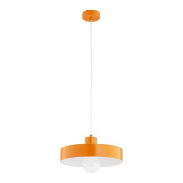 Pendel på ledning NEVERA 1xE27/15W/230V orange