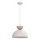 Pendel på ledning NEVIS 1xE27/15W/230V Ø 29 cm cremefarvet