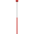 Pendel på ledning PASTELO 1xG9/8W/230V rød