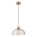 Pendel på ledning PIA 1xE27/60W/230V Ø 30 cm eg