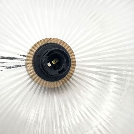 Pendel på ledning PIA 1xE27/60W/230V Ø 30 cm eg