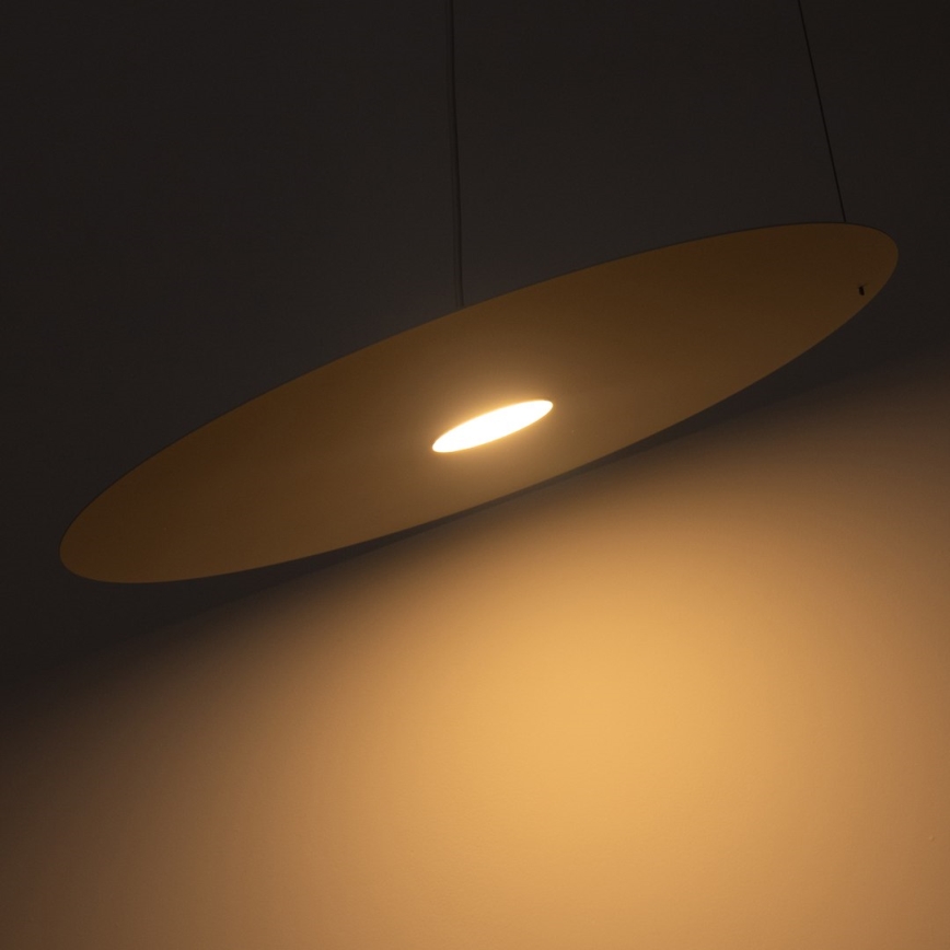 Pendel på ledning PIATTO 1xGX53/15W/230V Ø 55 cm hvid
