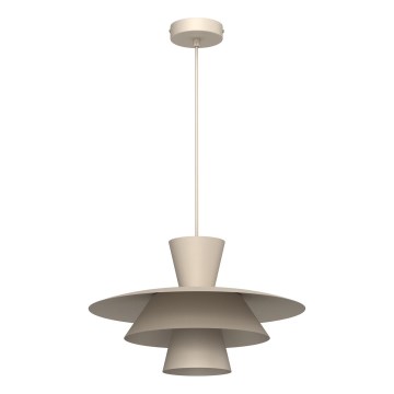 Pendel på ledning PLATO 1xE27/15W/230V beige