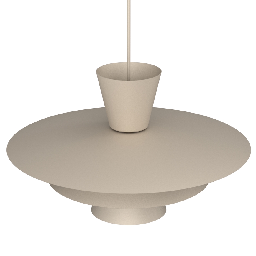 Pendel på ledning PLATO 1xE27/15W/230V beige