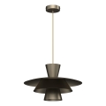 Pendel på ledning PLATO 1xE27/15W/230V bronzefarvet