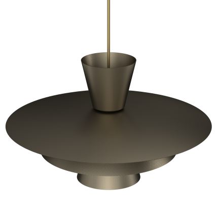 Pendel på ledning PLATO 1xE27/15W/230V bronzefarvet