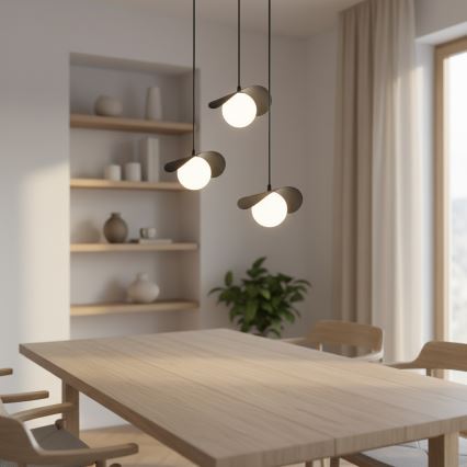 Pendel på ledning RITUAL 3xG9/8W/230V sort