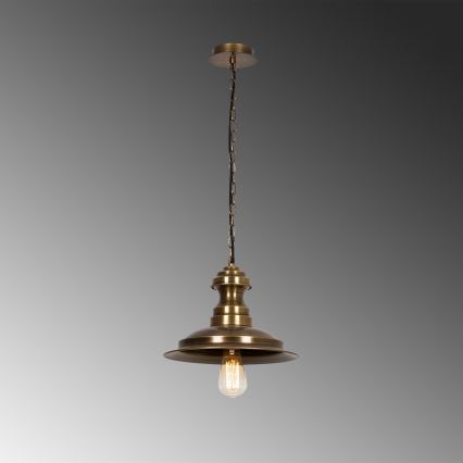 Pendel på ledning SIVANI 1xE27/40W/230V i bronze