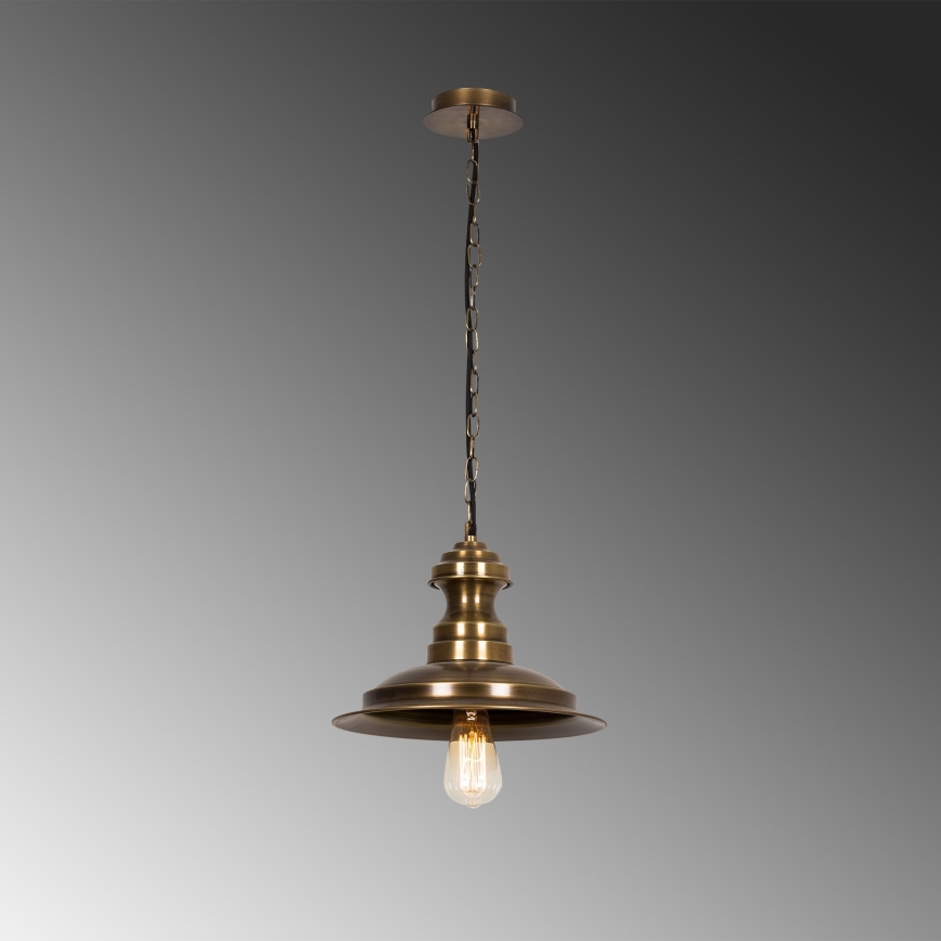 Pendel på ledning SIVANI 1xE27/40W/230V i bronze