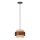Pendel på ledning SUSAN 1xGX53/15W/230V brun/beige