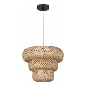 Pendel på ledning TULUM 1xE27/15W/230V bambus