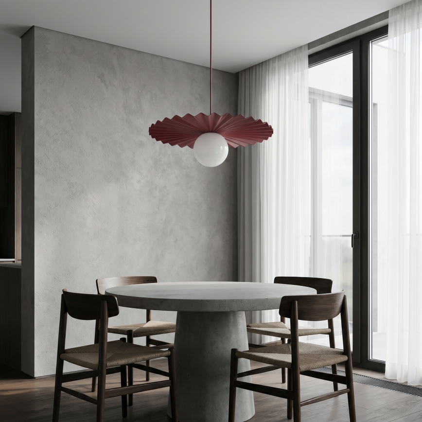 Pendel på ledning UMBRA 1xG9/8W/230V rød