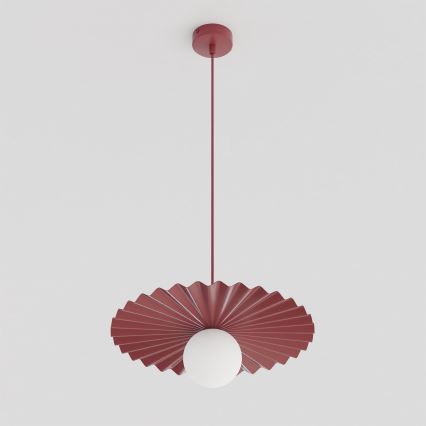Pendel på ledning UMBRA 1xG9/8W/230V rød