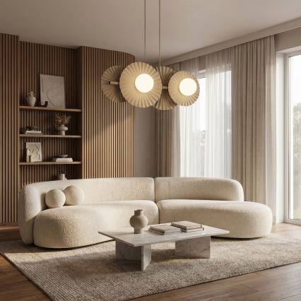 Pendel på ledning UMBRA 4xG9/8W/230V beige