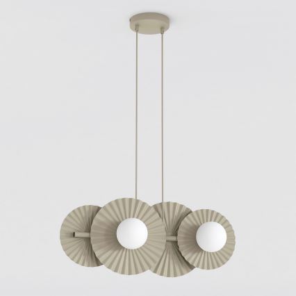 Pendel på ledning UMBRA 4xG9/8W/230V beige