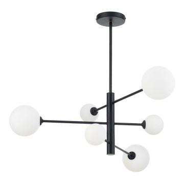 Pendel på stang DORADO 6xG9/40W/230V sort