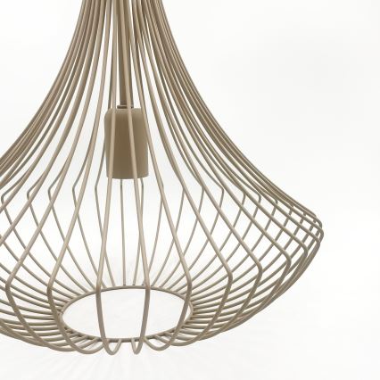 Pendel på wire BALERINA 1xE27/15W/230V beige