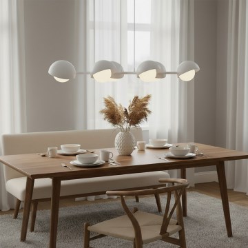 Pendel på wire BOOM 6xG9/8W/230V hvid