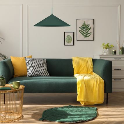 Pendel på wire CAPITAL 1xGX53/15W/230V Ø 60 cm grøn