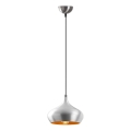 Pendel på wire DODO 1xE27/40W/230V mat krom