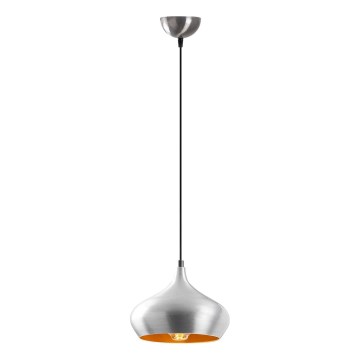 Pendel på wire DODO 1xE27/40W/230V mat krom