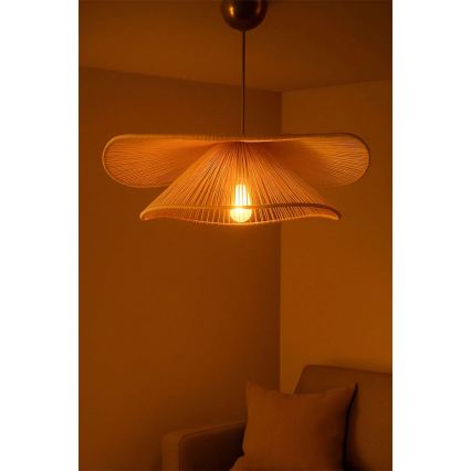 Pendel på wire DUVELA 1xE27/40W/230V beige