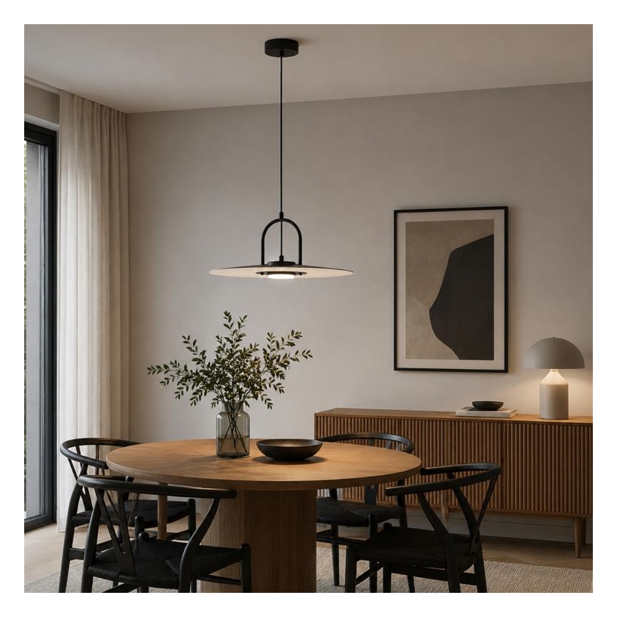 Pendel på wire HATTORI 1xGX53/15W/230V sort