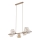 Pendel på wire LAVA 7xG9/8W/230V beige/røgfarvet beige