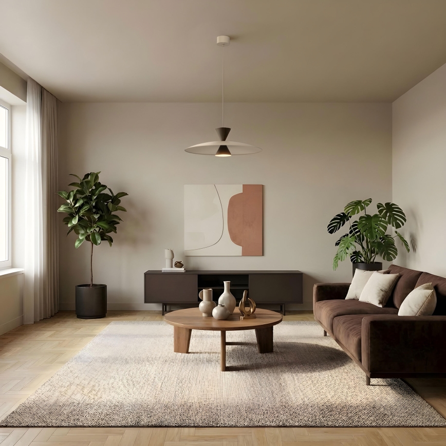 Pendel på wire MISTIC 1xGX53/15W/230V beige