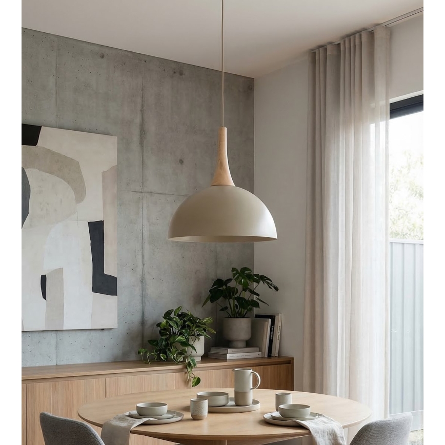 Pendel på wire NAUTICA 1xGX53/12W/230V beige