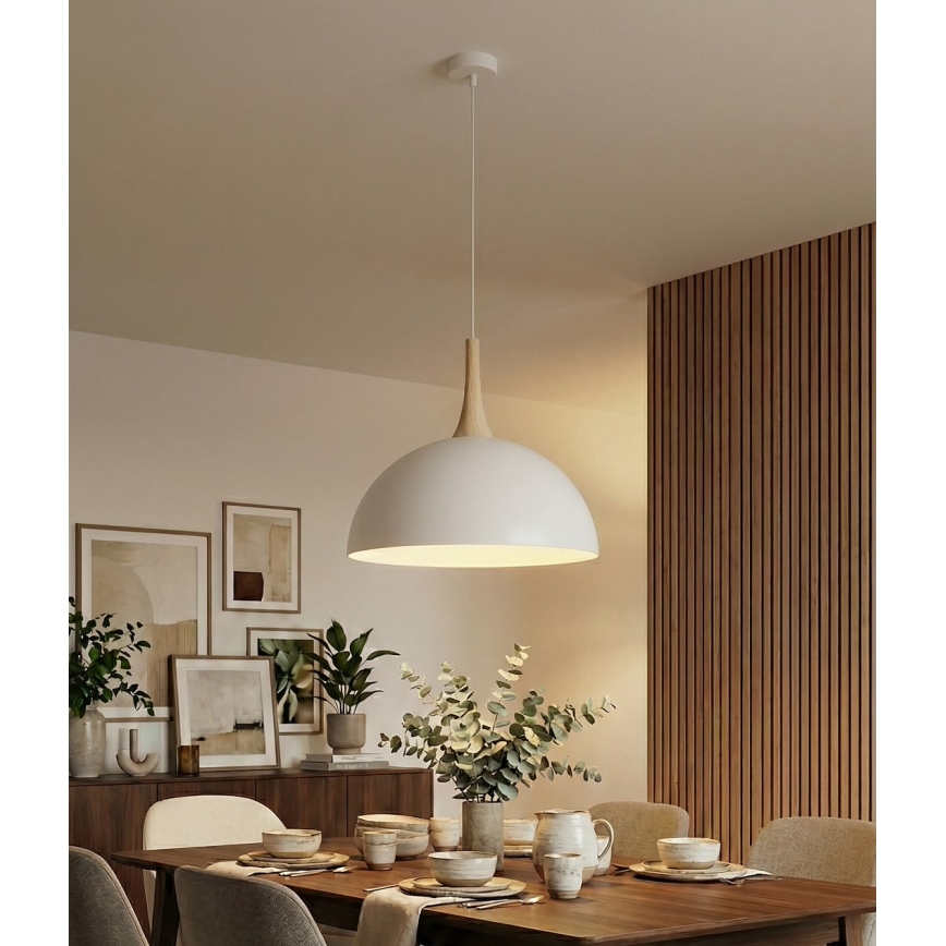 Pendel på wire NAUTICA 1xGX53/12W/230V hvid
