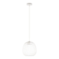 Pendel på wire OVELLA 1xGX53/10W/230V Ø 25 cm cremefarvet