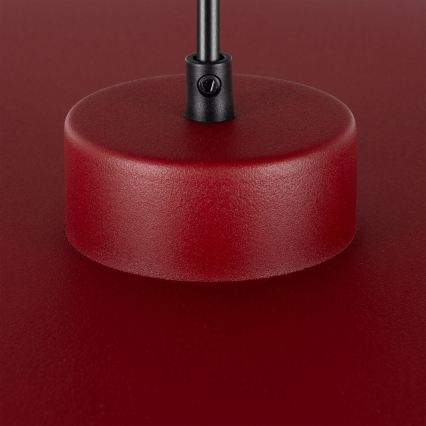 Pendel på wire PIATTO 1xGX53/15W/230V Ø 55 cm vinrød