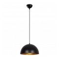 Pendel på wire SIVANI 1xE27/40W/230V Ø 30 cm sort/kobber