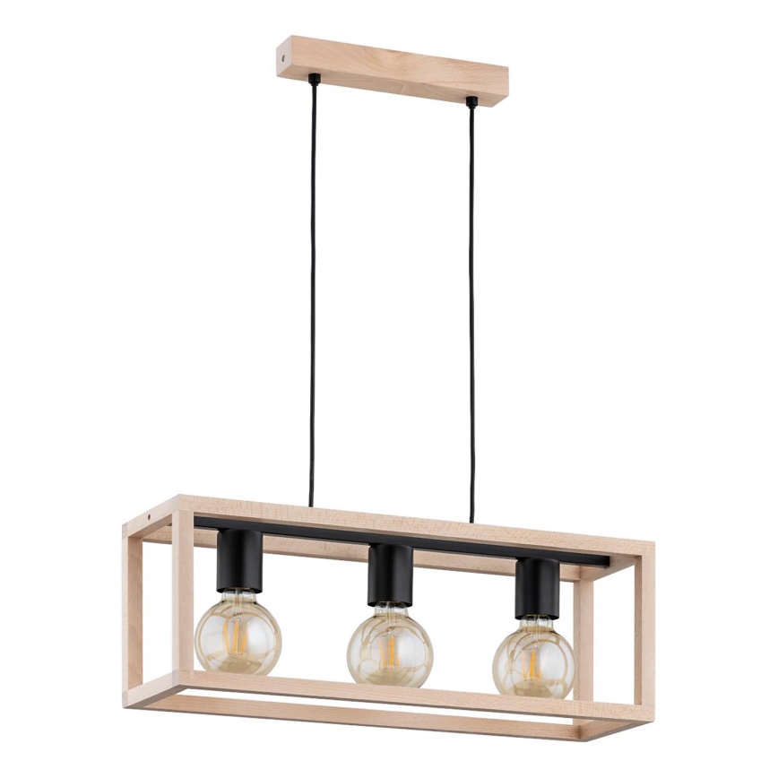 Pendel PAKO 3xE27/15W/230V beige
