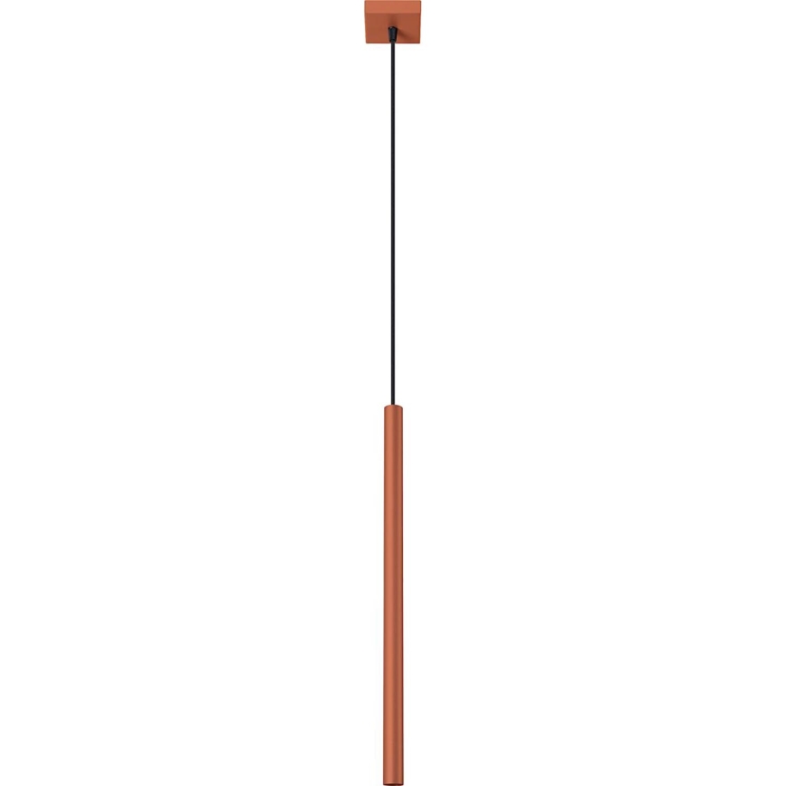 Pendel PASTELO 1xG9/8W/230V rød