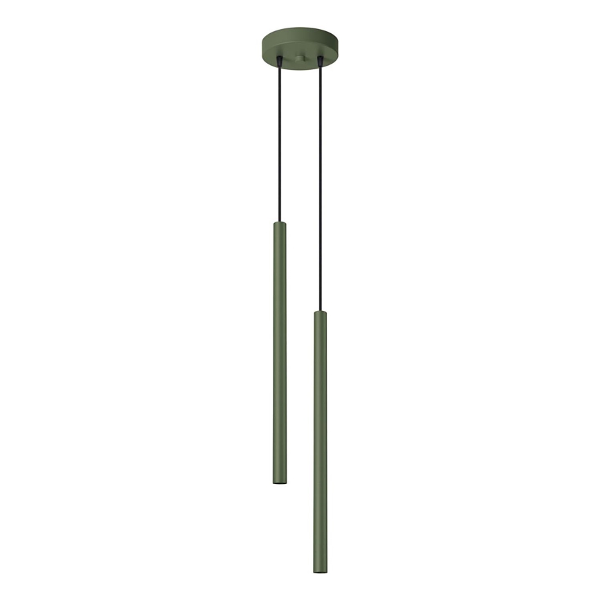 Pendel PASTELO 2xG9/8W/230V grøn