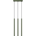 Pendel PASTELO 3xG9/8W/230V grøn
