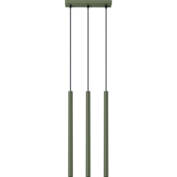 Pendel PASTELO 3xG9/8W/230V grøn