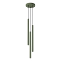 Pendel PASTELO 3xG9/8W/230V grøn