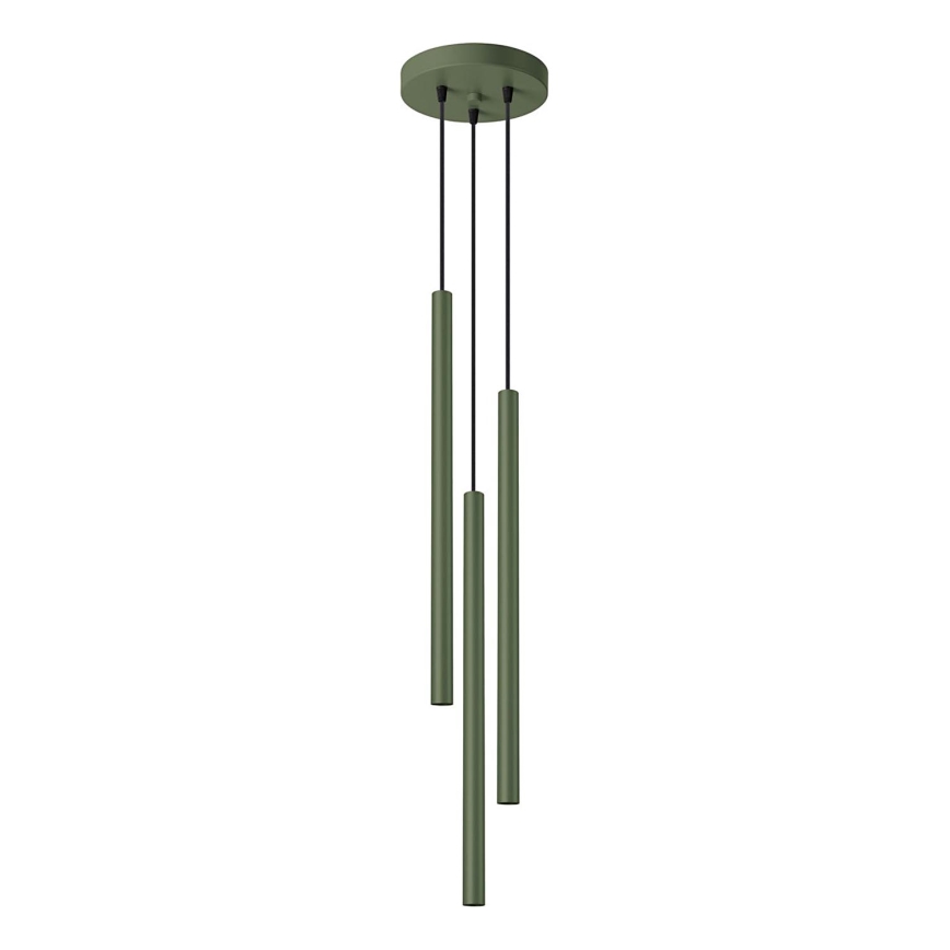 Pendel PASTELO 3xG9/8W/230V grøn