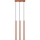 Pendel PASTELO 3xG9/8W/230V rød