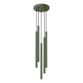 Pendel PASTELO 5xG9/8W/230V grøn