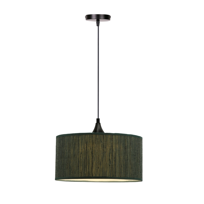 Pendel PATTI 1xE27/60W/230V diameter 30 cm grøn