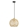 Pendel PELO 1xE27/40W/230V diameter 30 cm Rattan