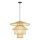Pendel PINCHOS 1xE27/40W/230V diameter 50 cm bambus