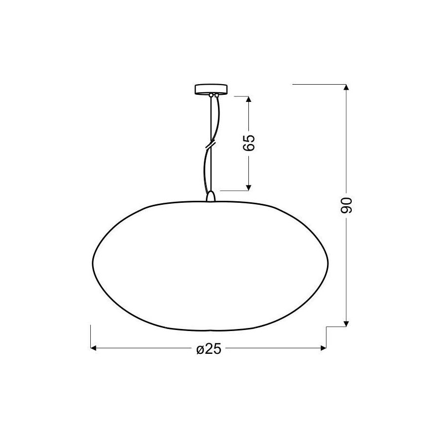 Pendel PINIA 1xE27/60W/230V
