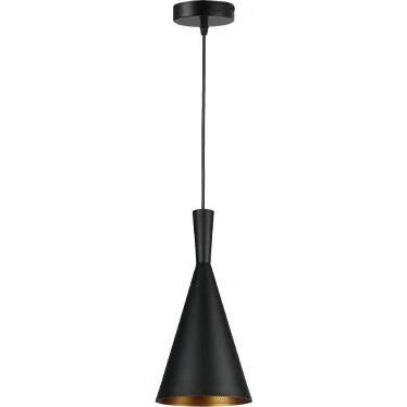 Pendel PINIO 1xE27/60W/230V diameter 19 cm sort