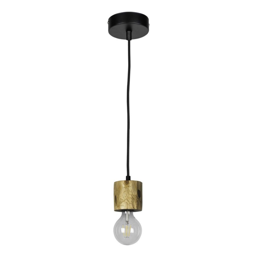 Pendel PINO 1xE27/60W/230V fyrretræ