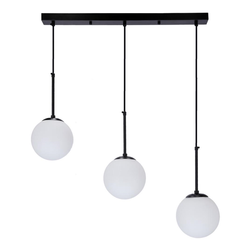 Pendel POMPEI 3xE27/40W/230V sort